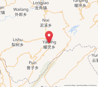 Map of Dibao, Chongqing