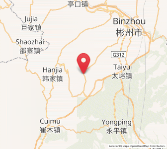 Map of Didian, Shaanxi