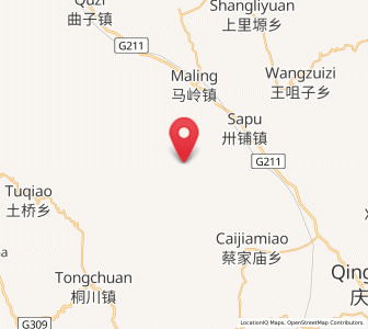 Map of Dijiahe, Gansu