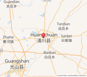 Map of Dingcheng, Henan