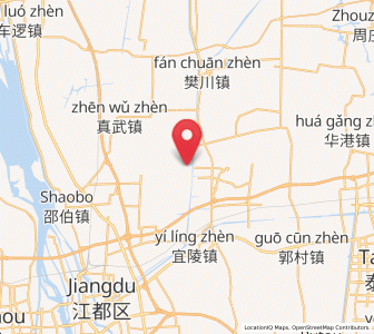 Map of Dinggou, Jiangsu