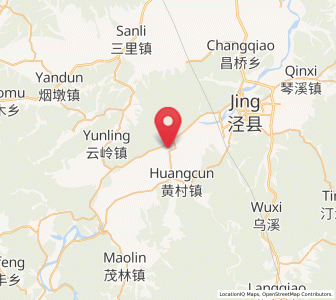 Map of Dingjiaqiao, Anhui