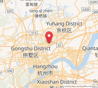 Map of Dingqiao, Zhejiang