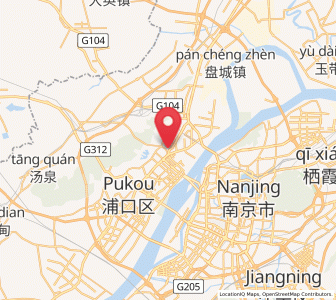 Map of Dingshan, Jiangsu