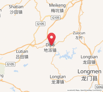 Map of Dipa, Guangdong
