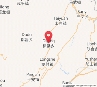 Map of Ditang, Chongqing