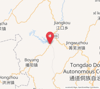 Map of Diyangping, Hunan