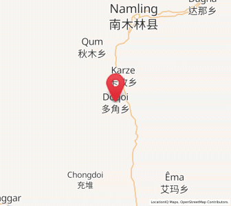 Map of Dobjoi, Tibet