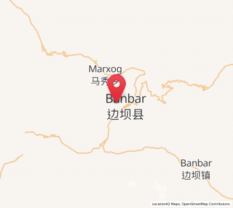 Map of Domartang, Tibet