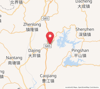 Map of Dong’an, Guangdong