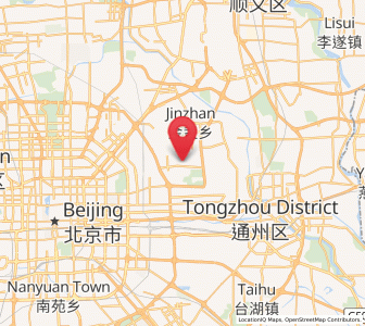 Map of Dongba, Beijing
