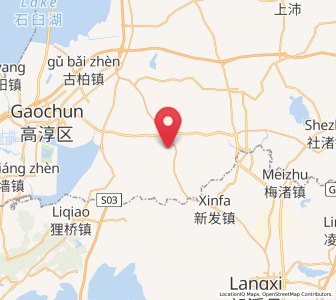 Map of Dongba, Jiangsu