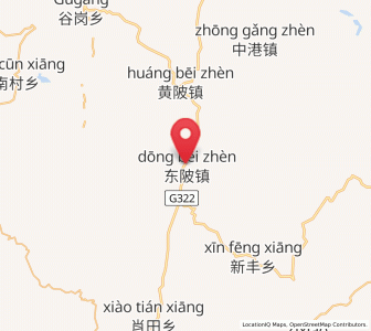 Map of Dongbei, Jiangxi