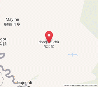 Map of Dongbeicha, Jilin