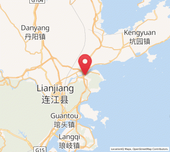 Map of Dongdai, Fujian