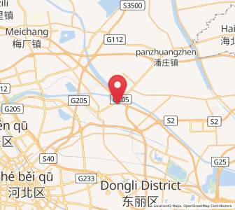 Map of Dongditou, Tianjin