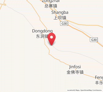 Map of Dongdong, Gansu