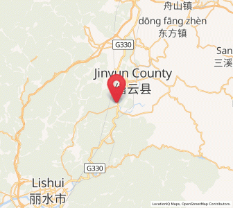 Map of Dongdu, Zhejiang