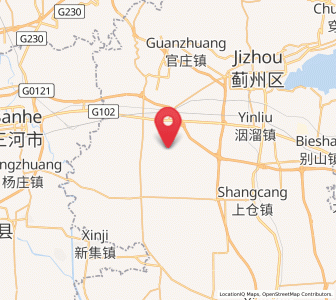 Map of Dong’erying, Tianjin