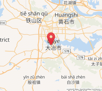 Map of Dongfenglu, Hubei