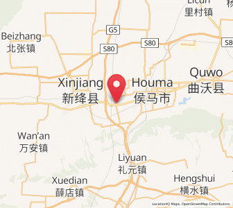Map of Donggaocun, Shanxi