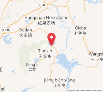 Map of Donghe, Hainan