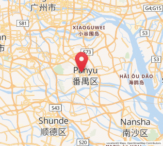 Map of Donghuan, Guangdong