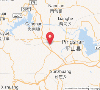 Map of Donghuishe, Hebei