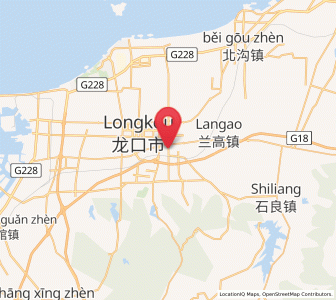 Map of Dongjiang, Shandong