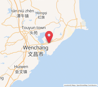 Map of Dongjiao, Hainan