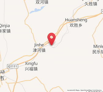 Map of Dongjin, Heilongjiang