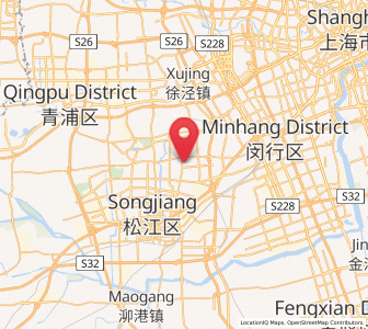 Map of Dongjing, Shanghai