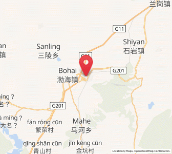 Map of Dongjingcheng, Heilongjiang