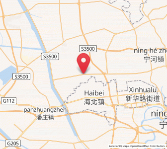 Map of Dongjituo, Tianjin