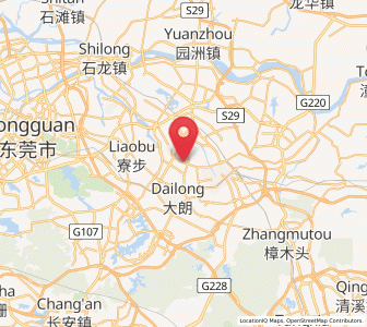 Map of Dongkeng, Guangdong
