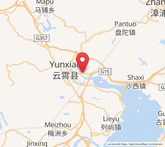 Map of Dongkeng, Fujian