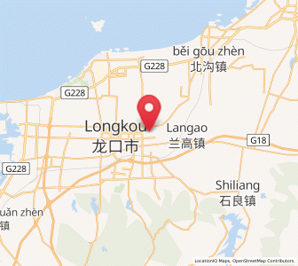 Map of Donglai, Shandong