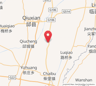 Map of Dongliang’erzhuang, Hebei
