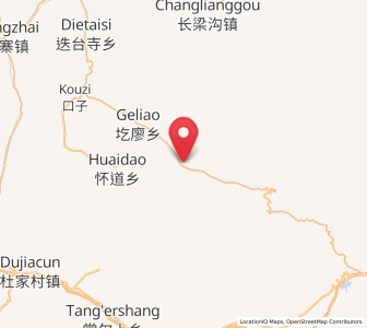 Map of Dongmafang, Shanxi