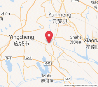 Map of Dongmafang, Hubei