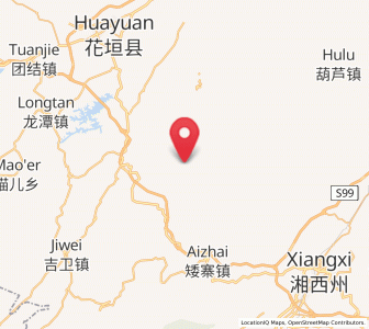 Map of Dongmaku, Hunan