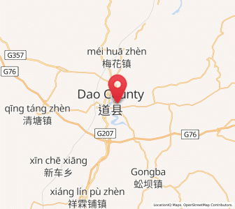 Map of Dongmen, Hunan