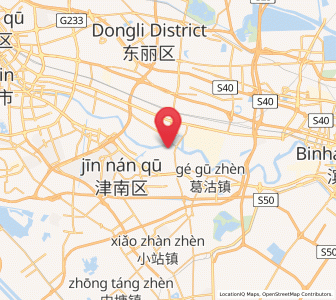 Map of Dongnigu, Tianjin