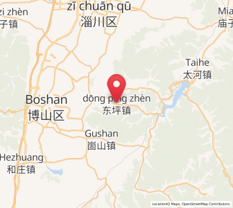 Map of Dongping, Shandong