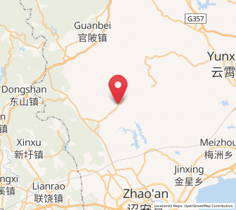 Map of Dongpu, Fujian