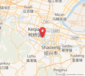 Map of Dongpu, Zhejiang