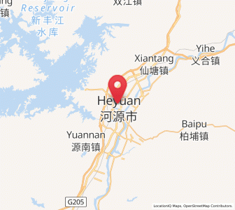 Map of Dongpu, Guangdong