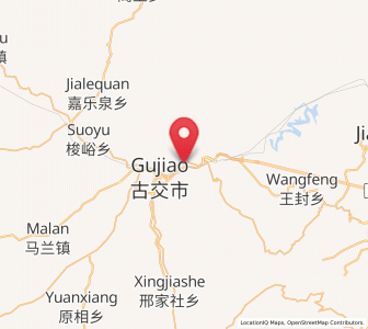 Map of Dongqu, Shanxi