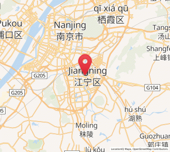 Map of Dongshan, Jiangsu