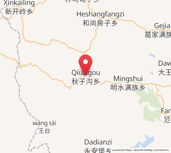Map of Dongshangen, Liaoning